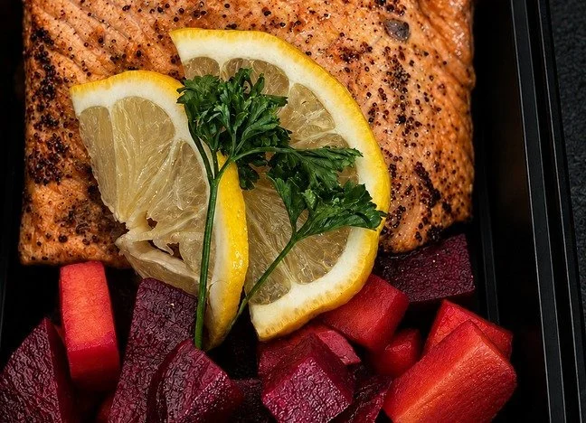 Salmon & Root Vegetables