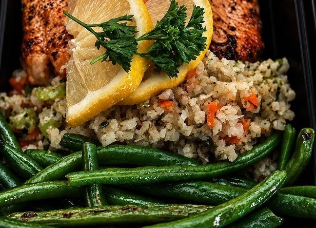 Salmon & Cauliflower Rice