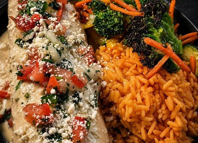 Creamy Enchilada Plate