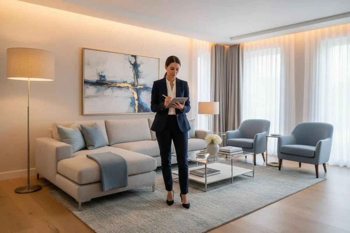 Professional apartment turnover inspection