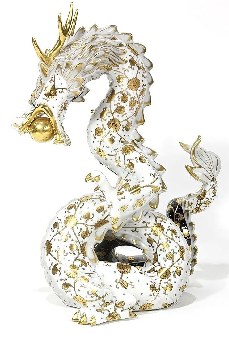 Herend dragon figurine