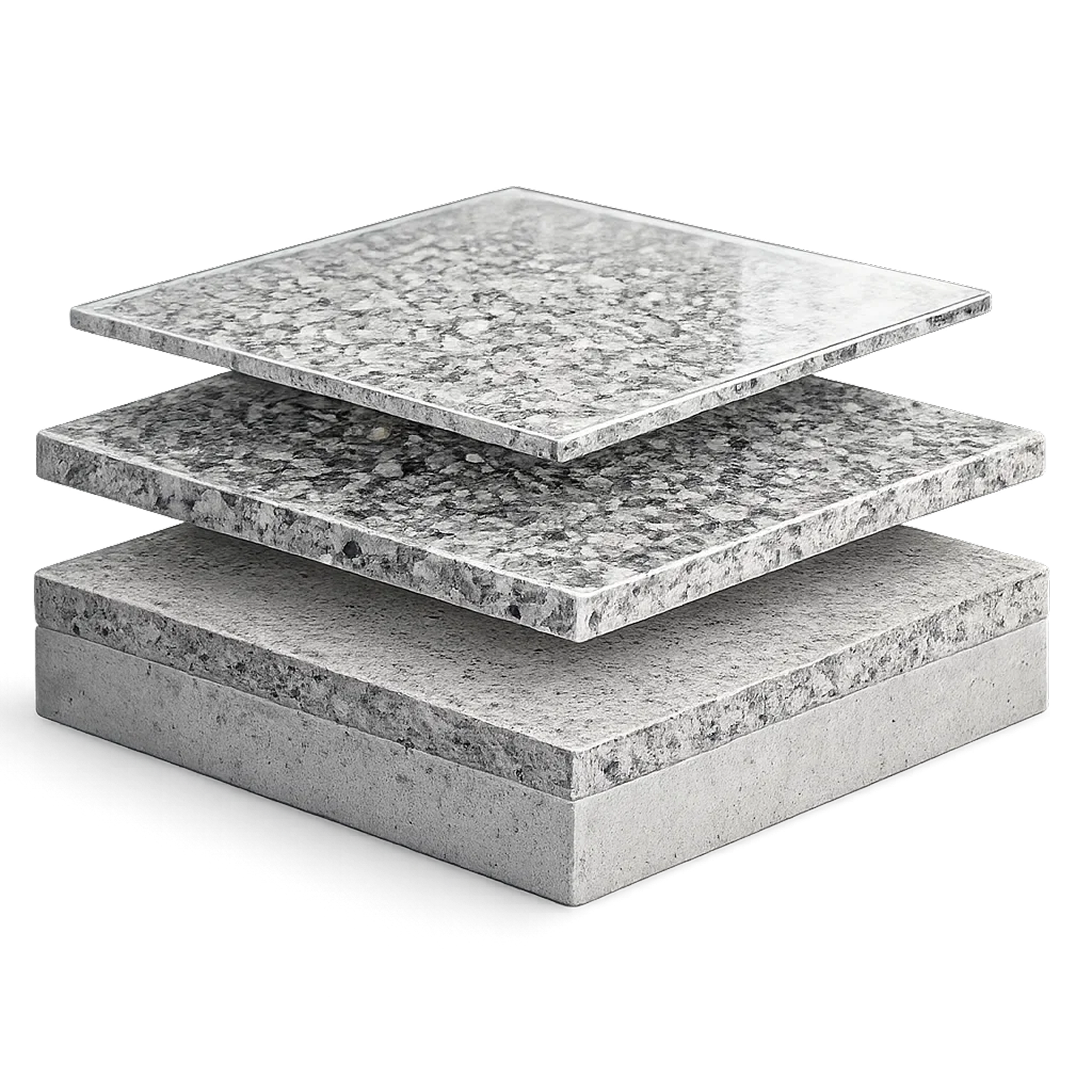 Epoxy floor coating layers