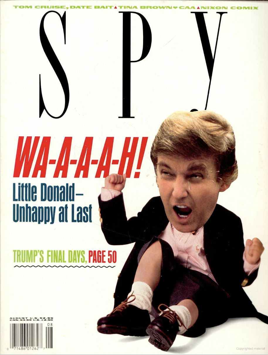Spy magazine cover