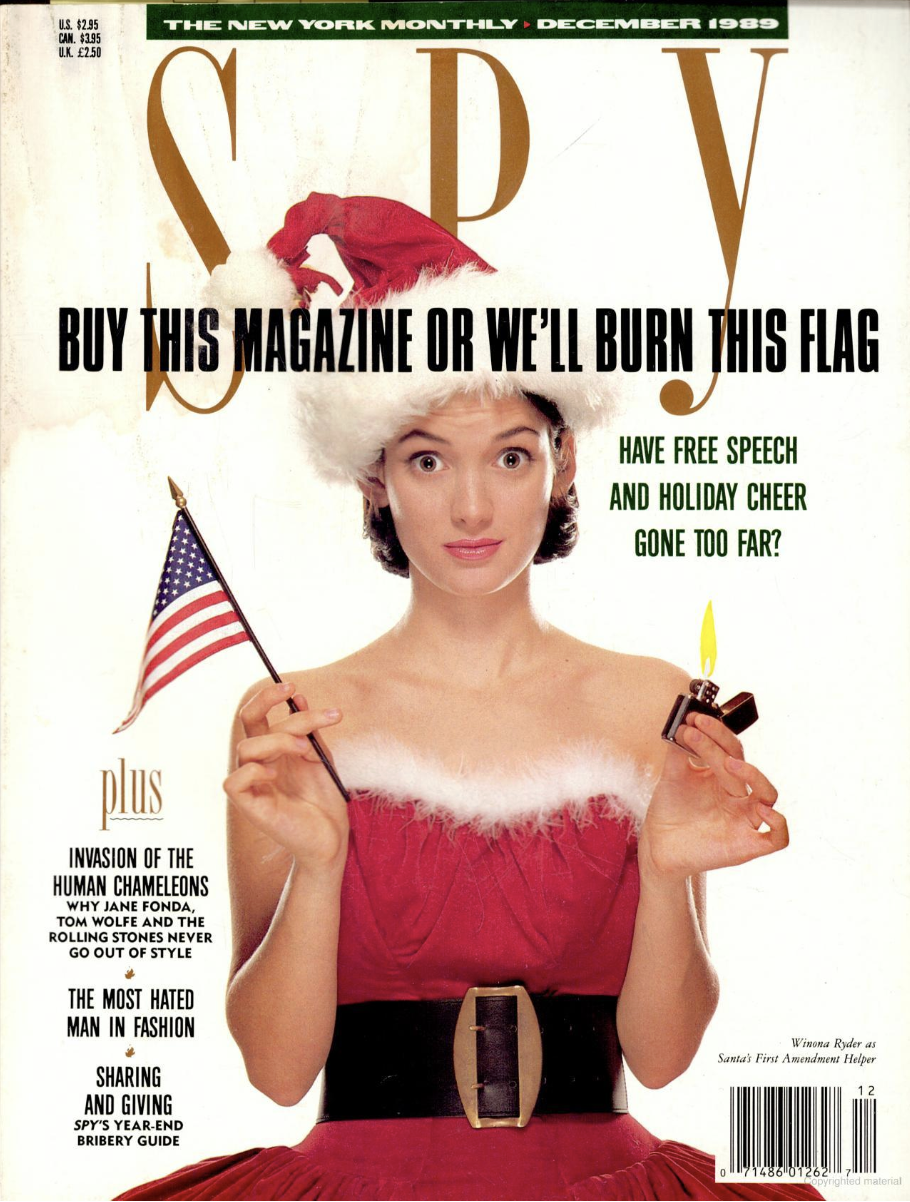 Spy magazine cover