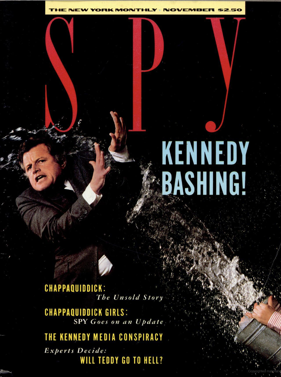 Spy magazine cover