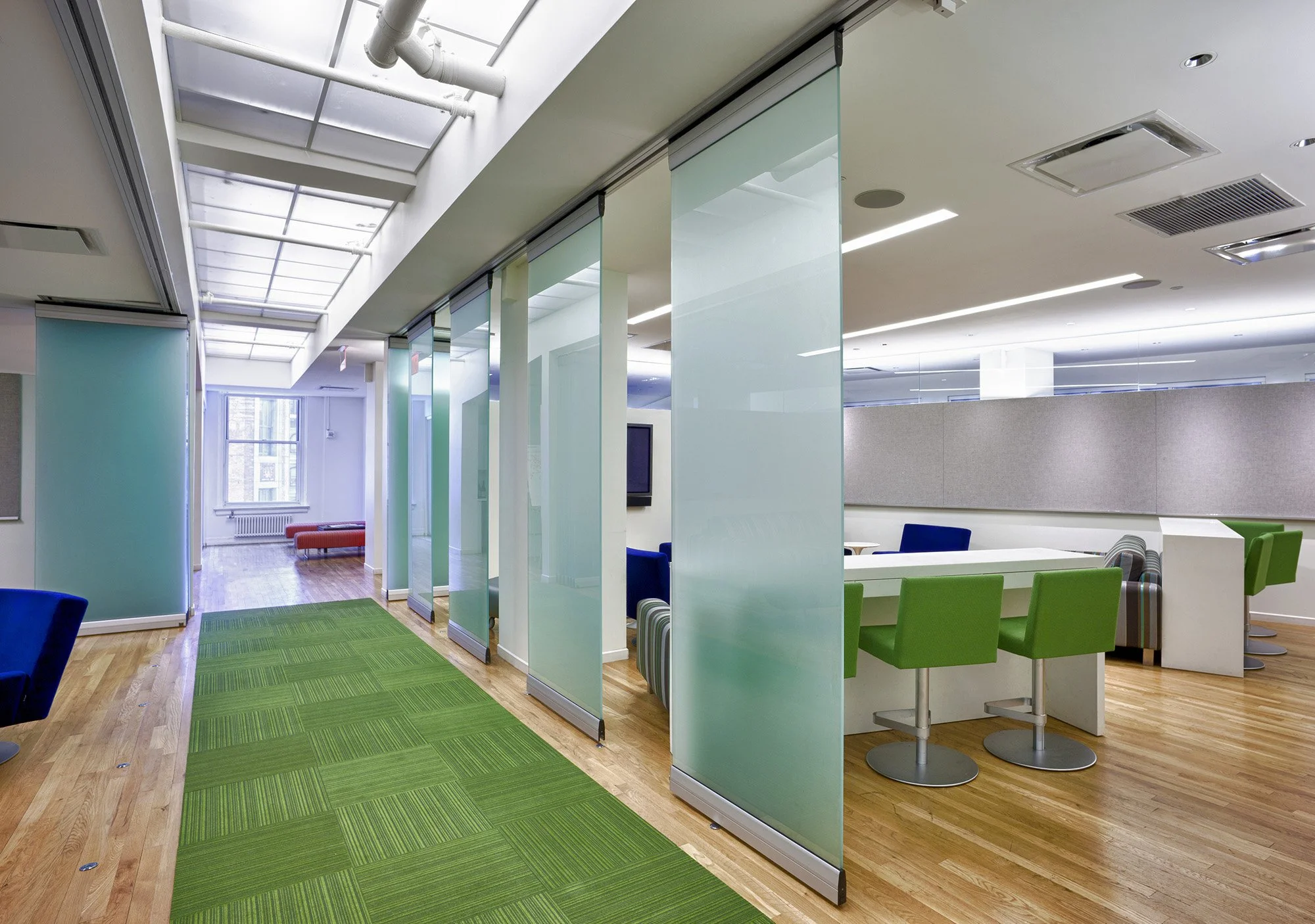 AVA moveable glass wall installation by RHL Enterprises