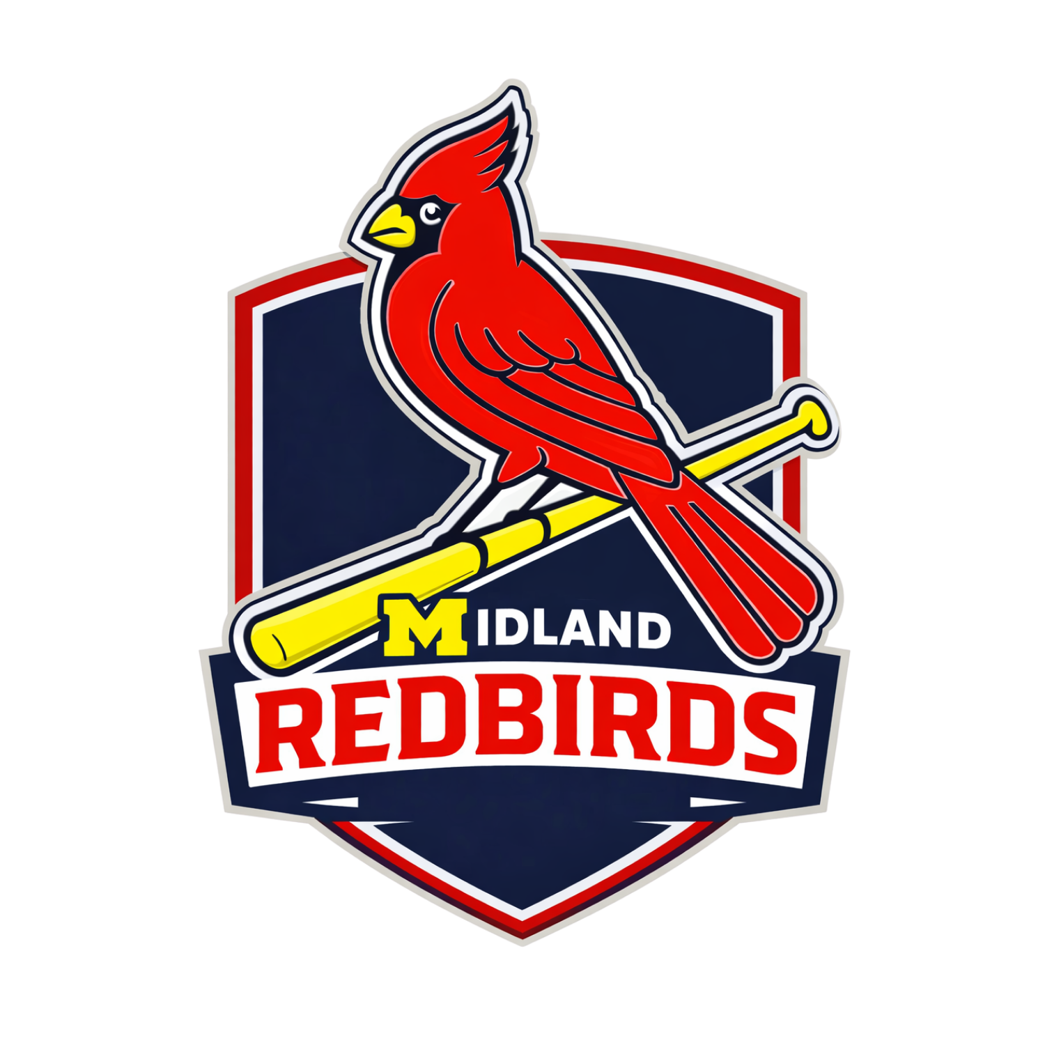 Midland Redbirds Team Logo