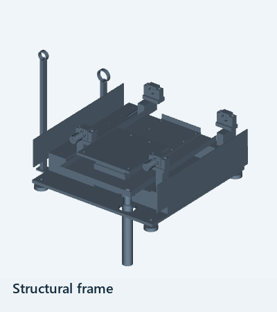 Wallasch CAD component group: Structural frame
