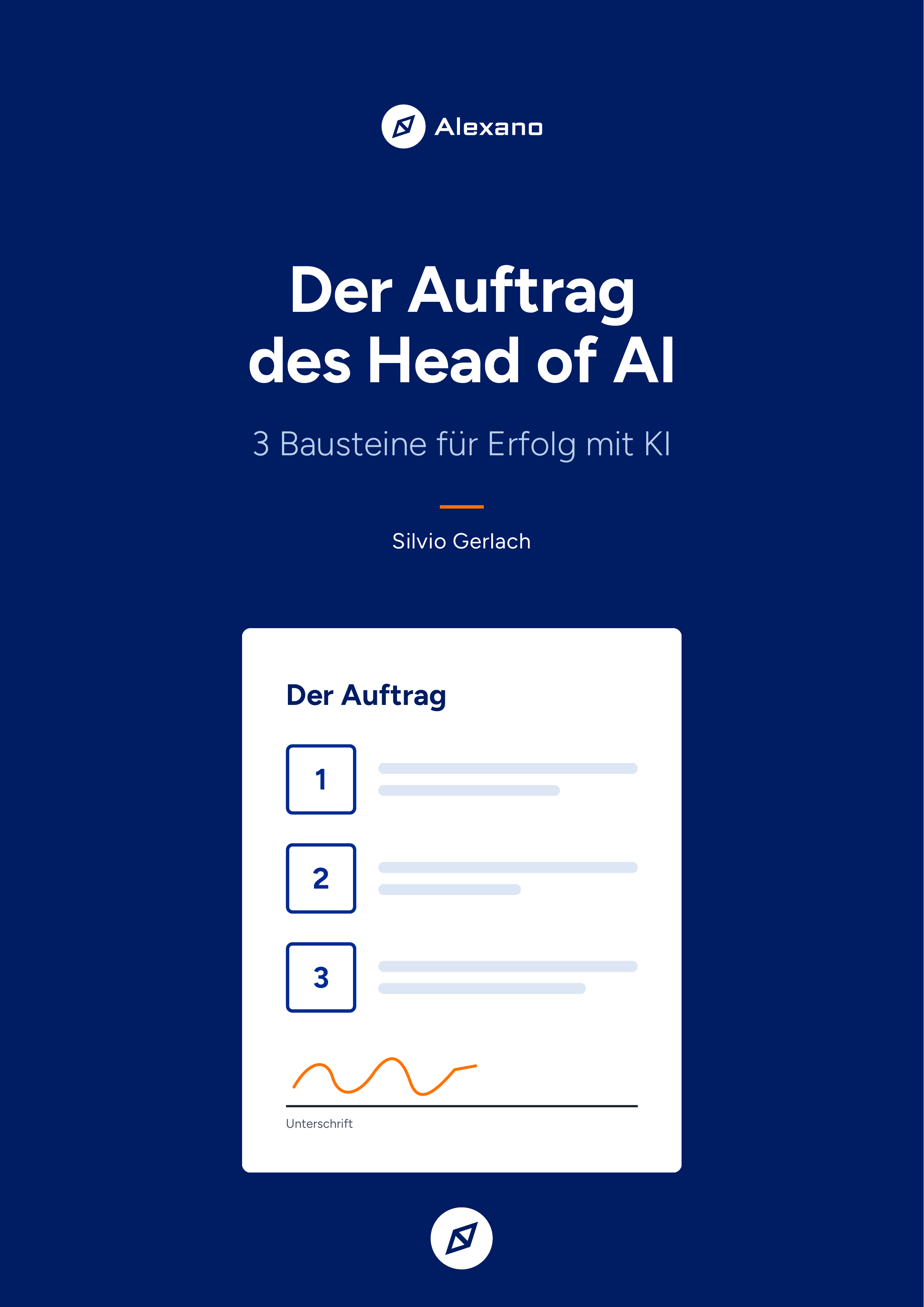 Cover des E-Books Der Auftrag des Head of AI