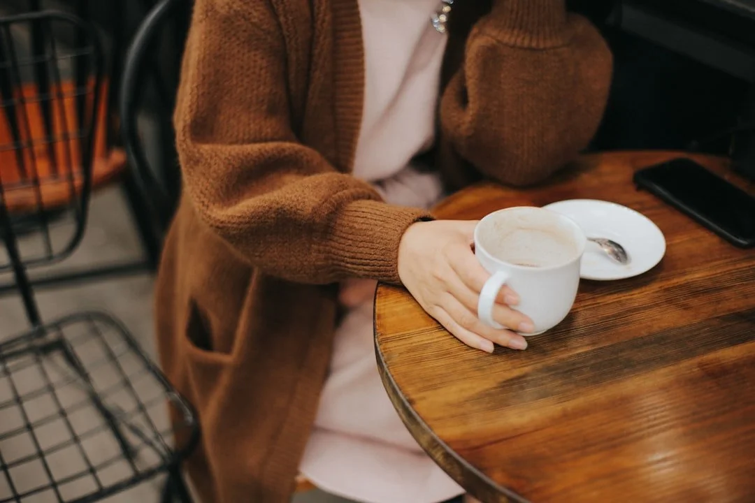 Calm, comfortable moment representing relief from depression symptoms