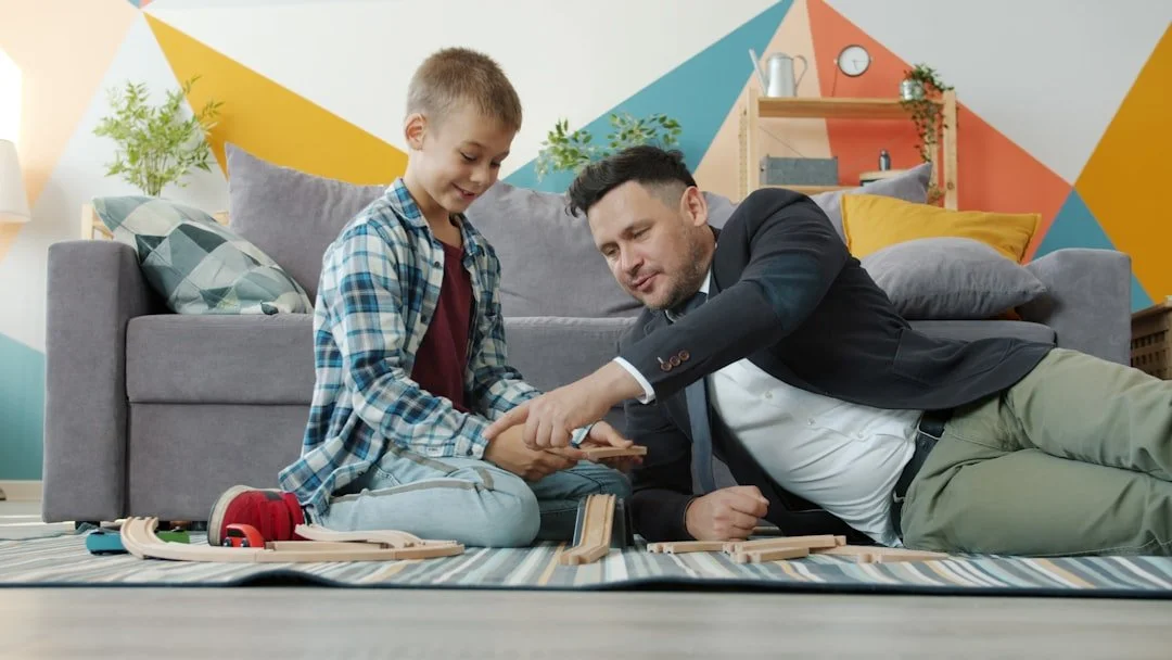 Parent and teen connecting warmly, representing support for adolescent depression