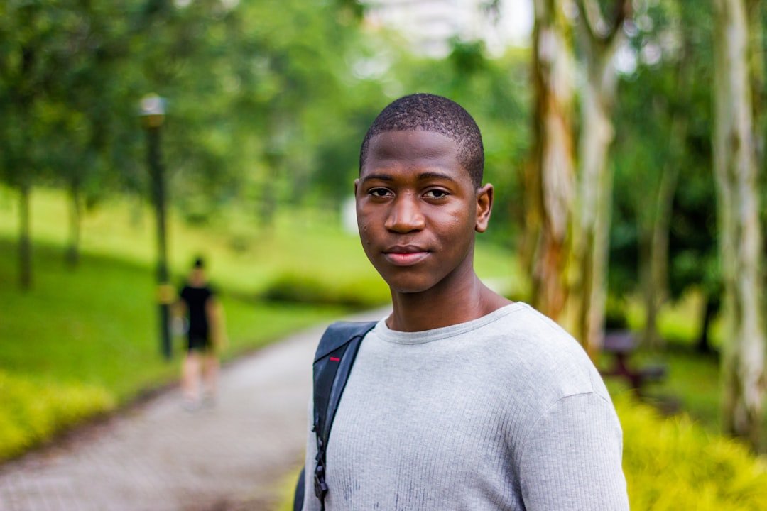 College student in relaxed telehealth setup for depression treatment
