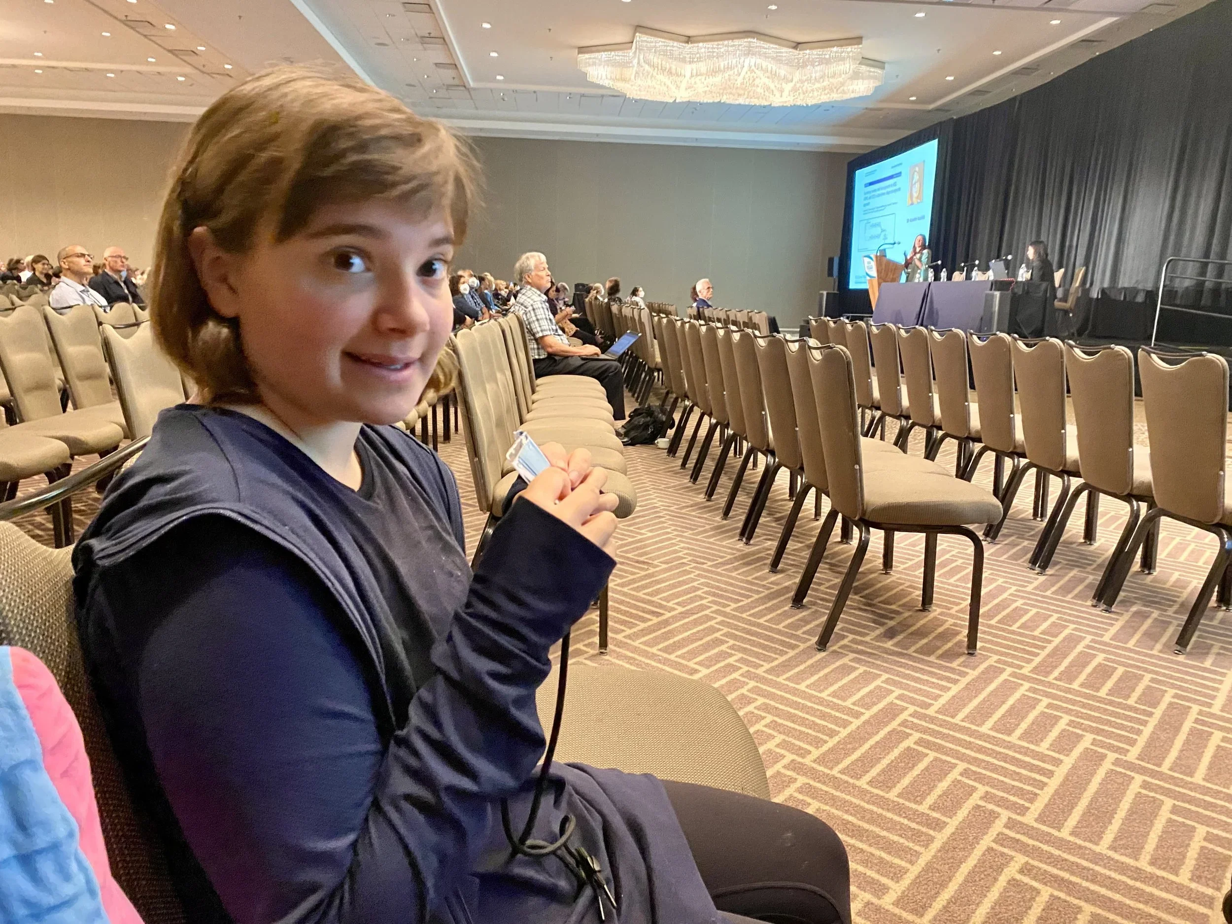  INSAR had one attendee with profound autism, my daughter Sophie. 