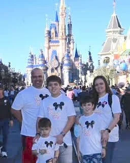  The author and his family. 