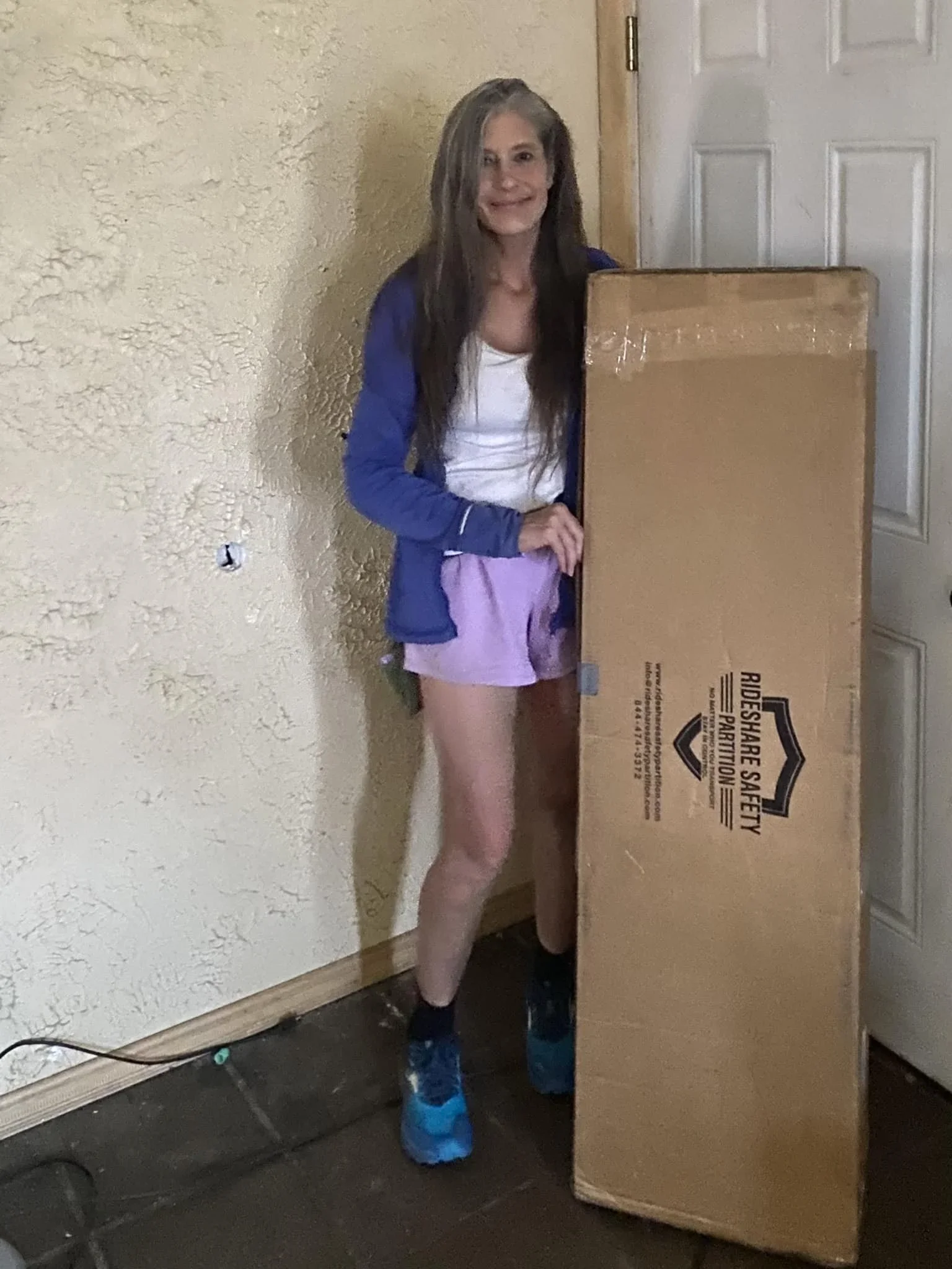    “There’s no words that can adequately describe the relief I am feeling right now.”   (One of the recipients in Colorado of the Rideshare Safety Partition partnership with NCSA.) 
