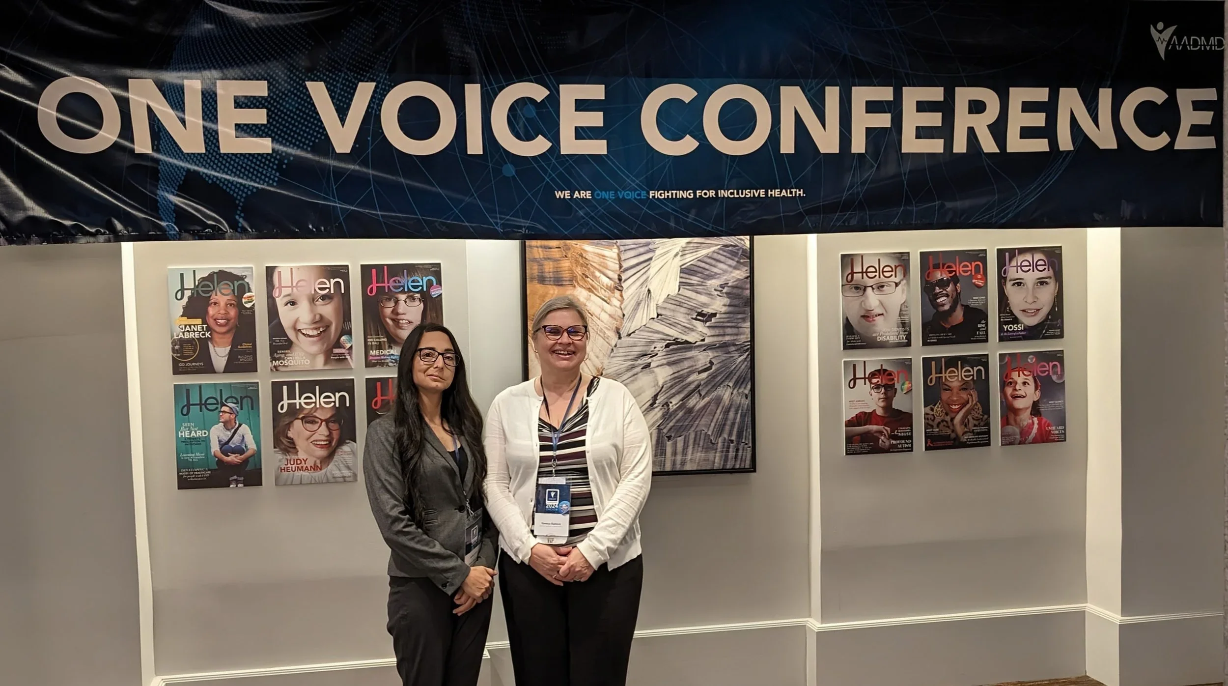  Jackie with  Vanessa Rastovic , Achieva DHI Policy Manager 