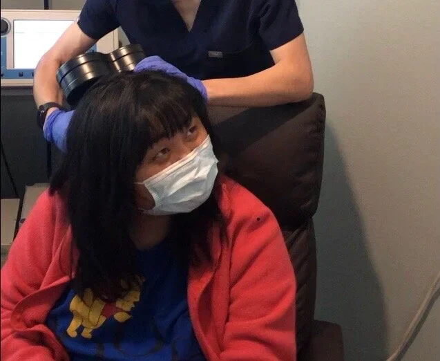  Madison during one of her therapy sessions. 