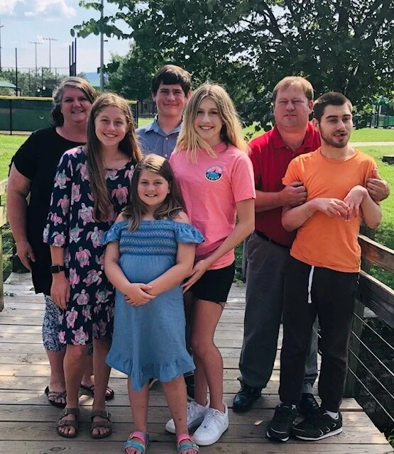  The author with his family. It’s time for the families that have had the nightmare experiences of severe autism to be leading the conversation about the future of our disabled loved ones, he says. 
