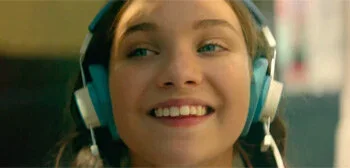  The protagonist of “Music,” a film by Australian artist Sia. 