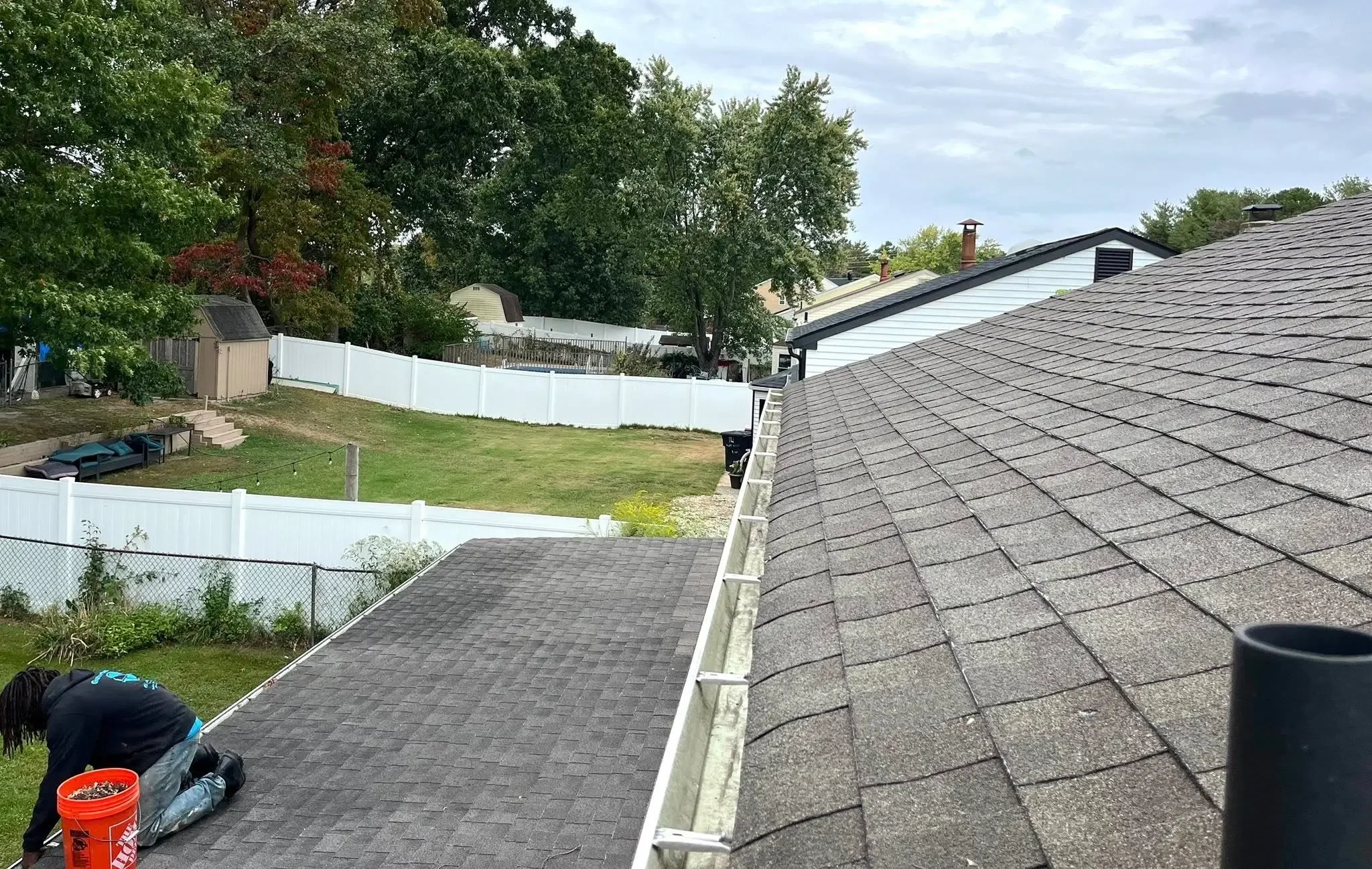 After Gutter Cleaning Rockville MD
