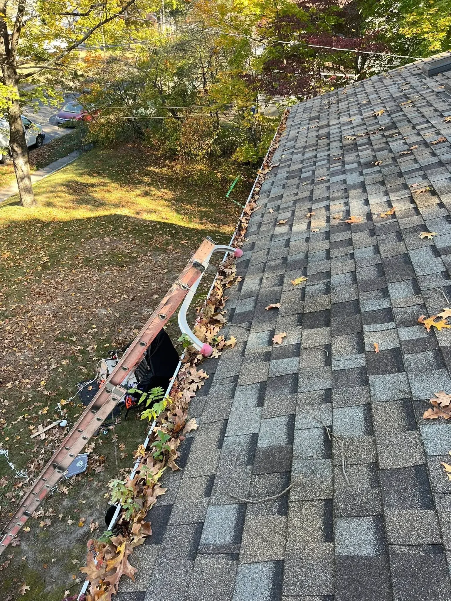 After Gutter Cleaning Montgomery County MD