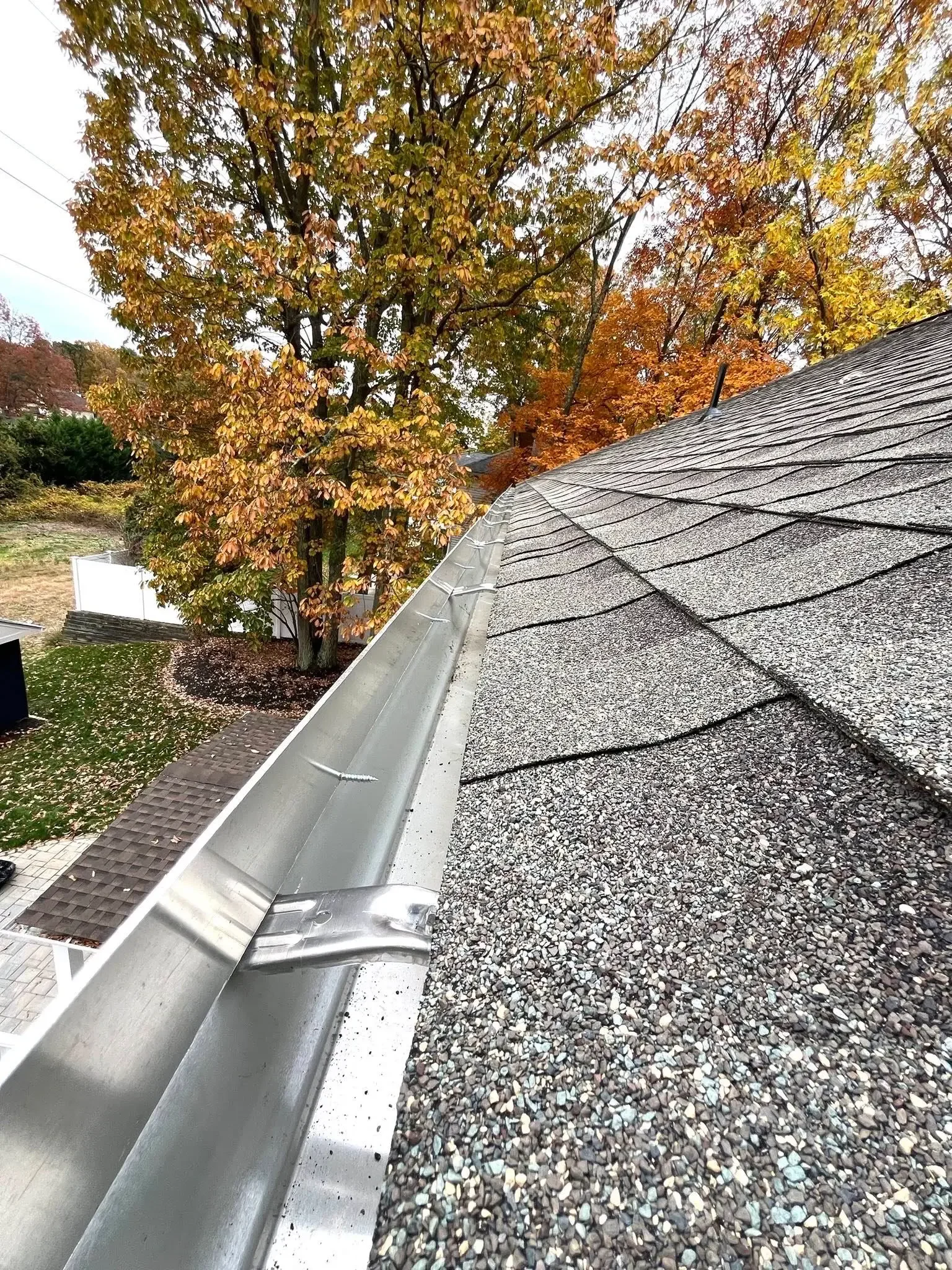 Before Gutter Cleaning Montgomery County MD