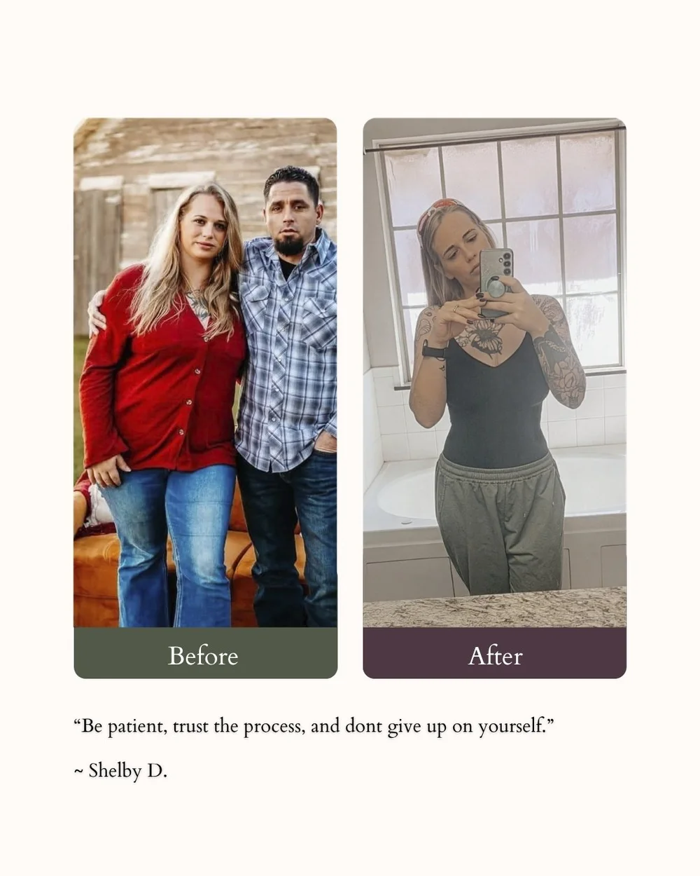 NP2GO patient before and after