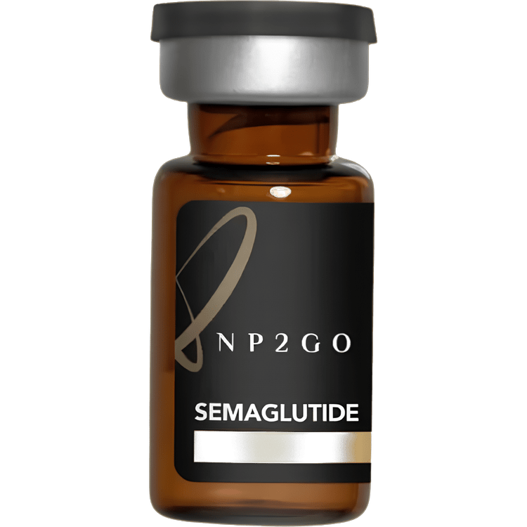 Compounded semaglutide vial