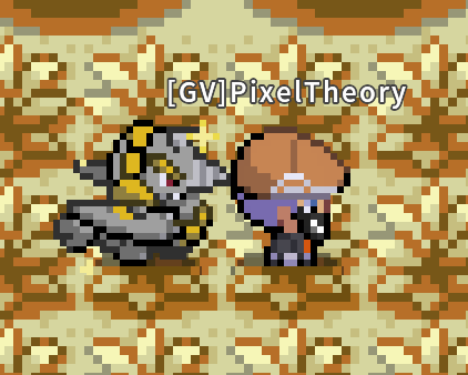 PixelTheory with his shiny Rhydon