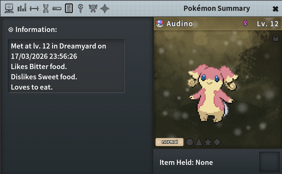 The cursed Audino