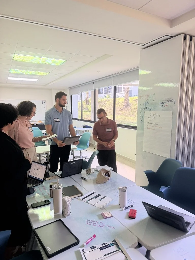 On-site educator professional development session