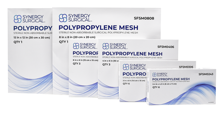 Synergy Surgical Flat sheet hernia mesh