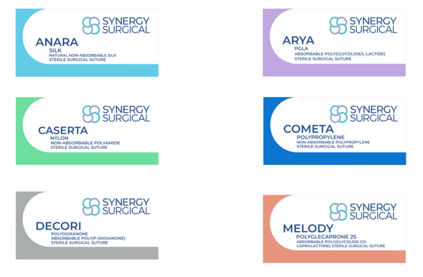 Official Synergy Surgical sutures and surgical product range