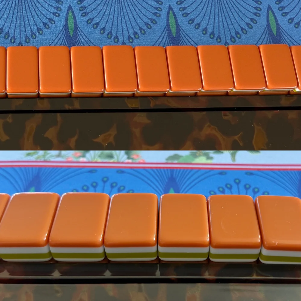 Oh My Mahjong Sierra mahjong tiles real-life table