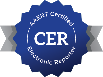 AAERT Certified Electronic Reporter