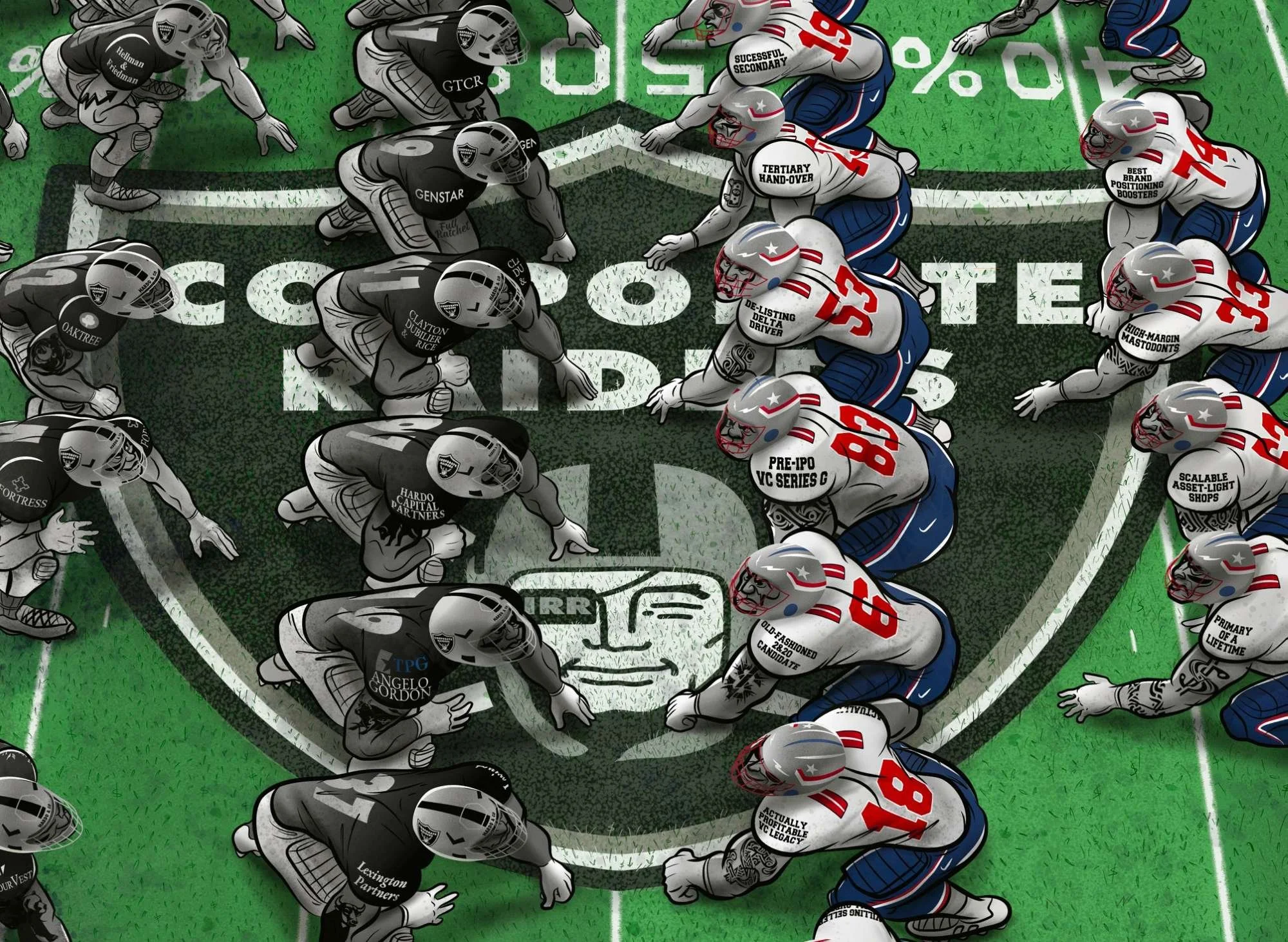 Hardo Private Equity Corporate Raiders Logo