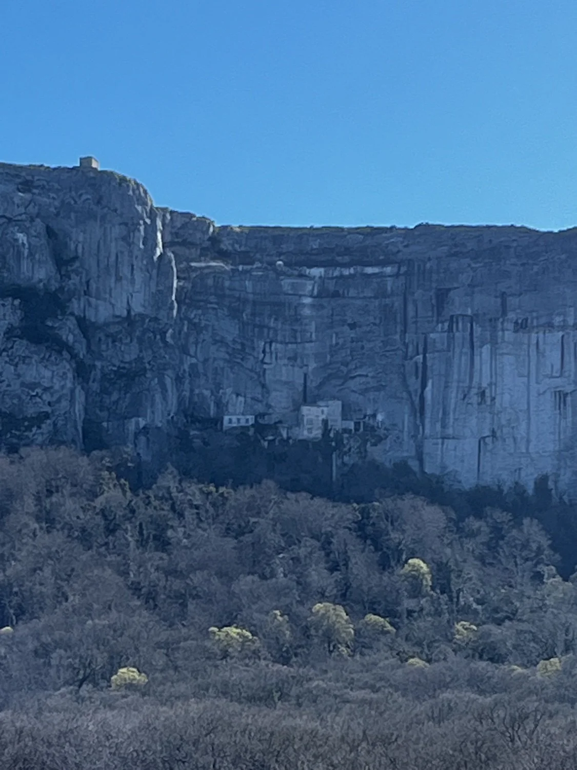 The climb