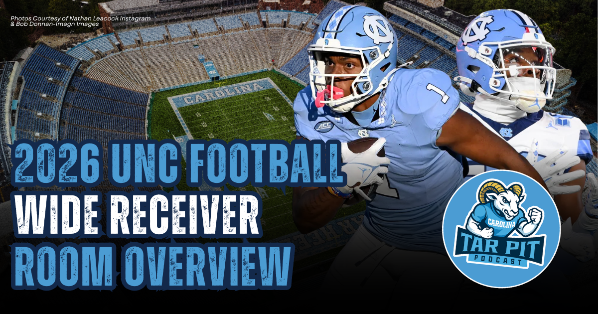 2026 UNC Football Wide Receiver Overview