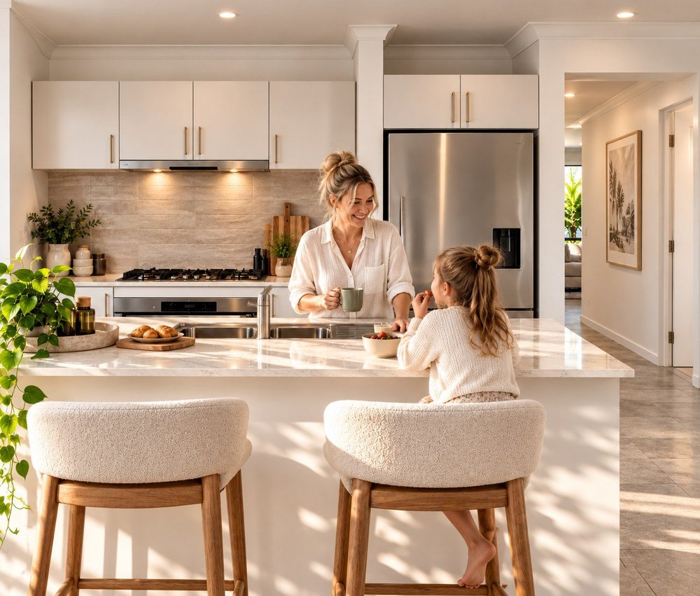 Everyday moments — illustrative interior