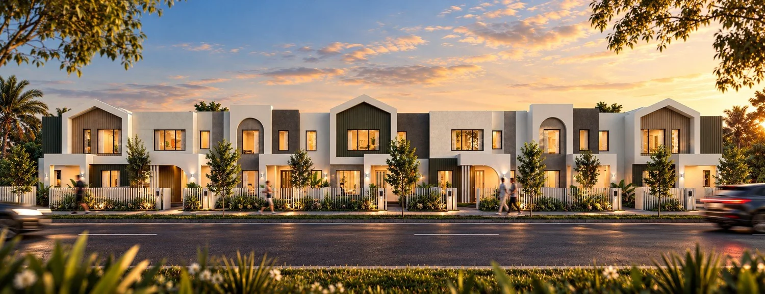 Providence II terrace homes — artist’s impression