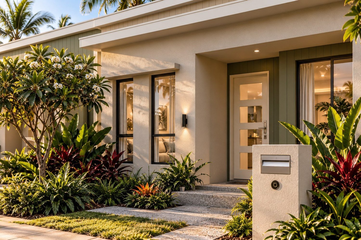 A welcoming arrival — indicative imagery