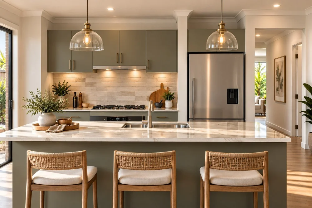 The heart of the home — illustrative interior