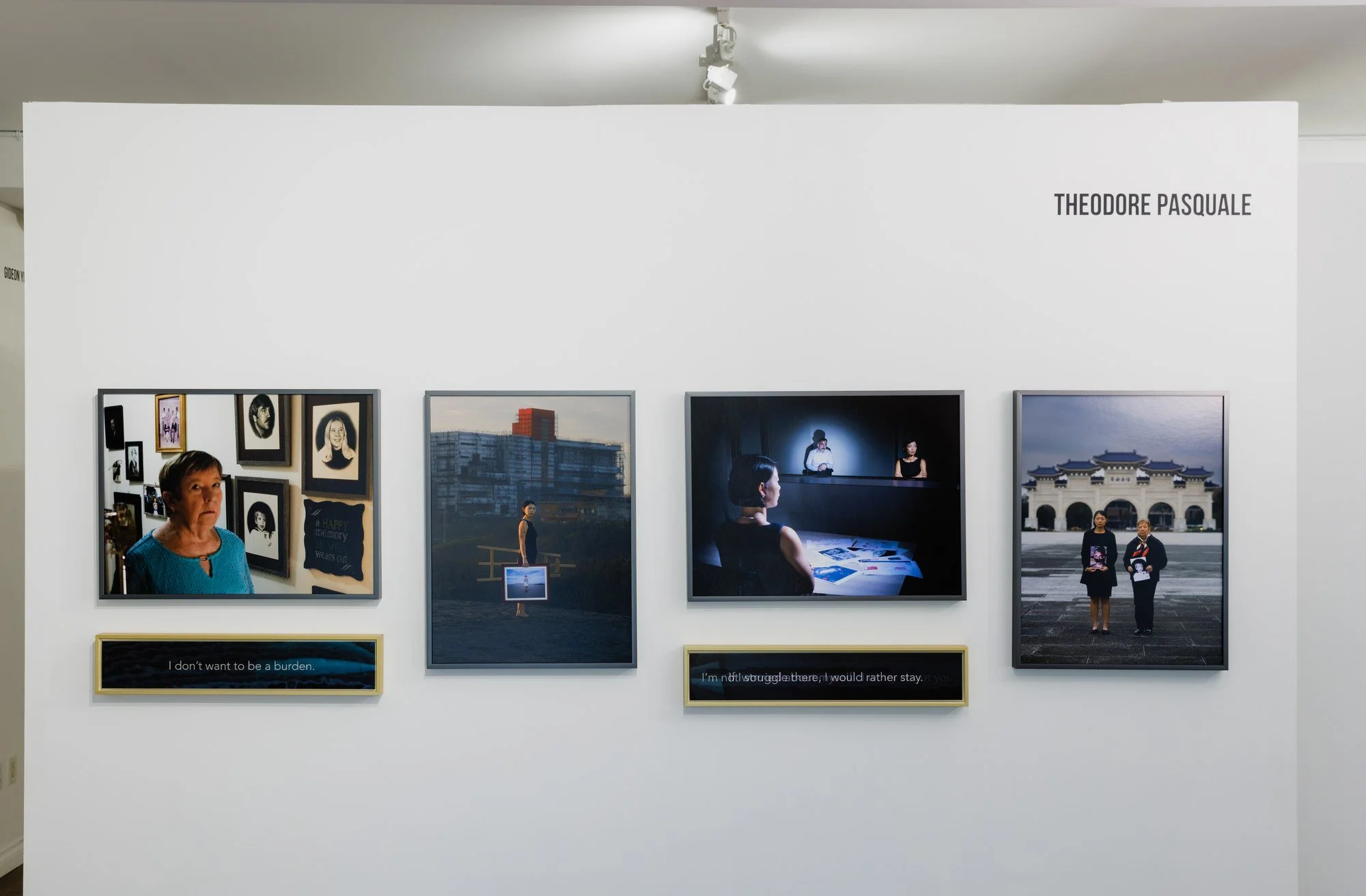 Installation view, FOTOFILMIC Space, Bowen Island