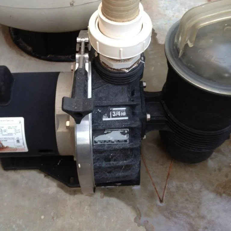 modern variable speed pool pump beside single speed unit
