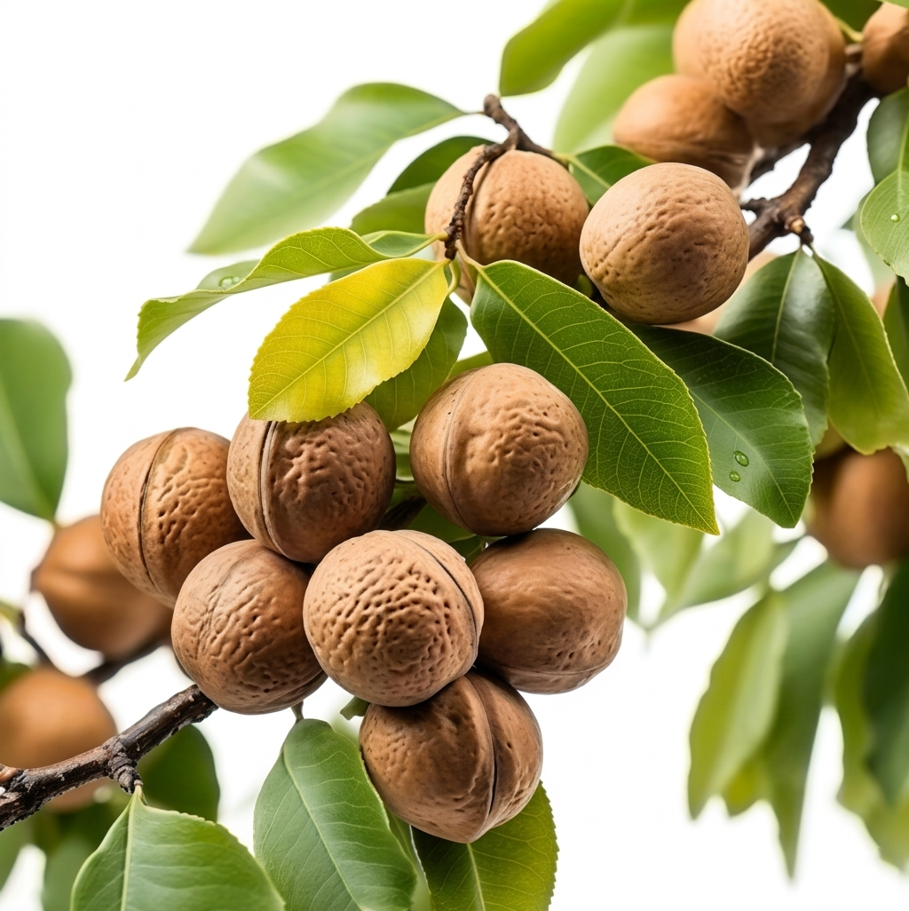 Macadamia Nuts on tree