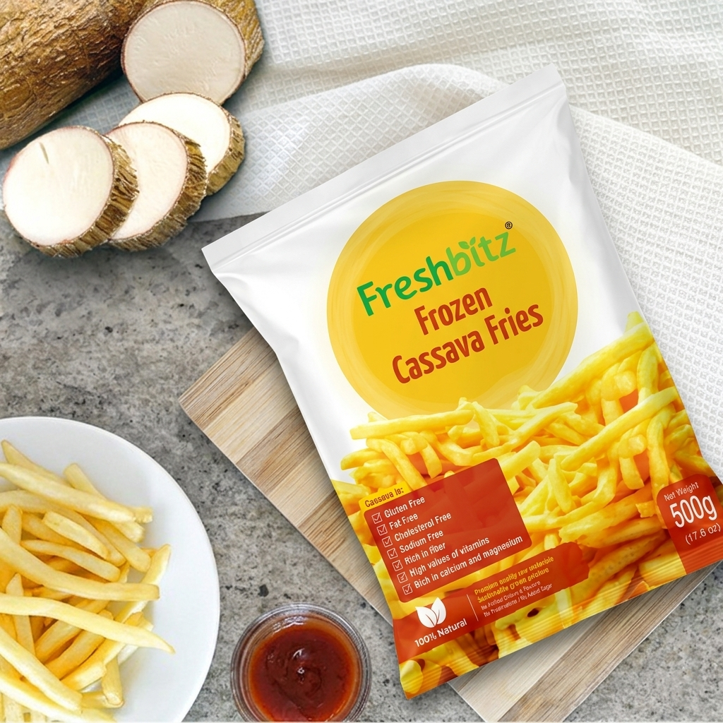 Freshbitz Frozen Cassava Fries
