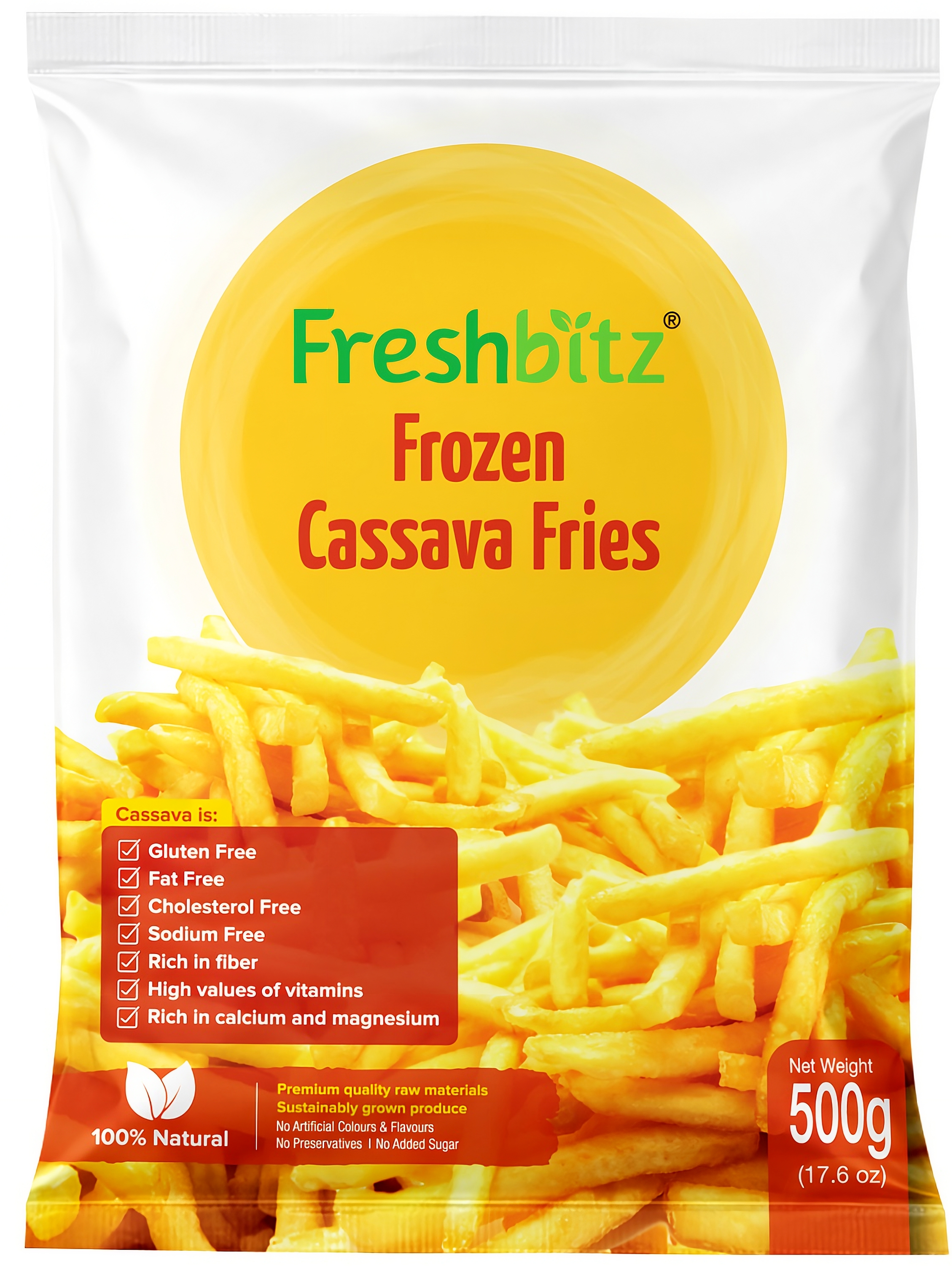 Frozen Cassava Fries