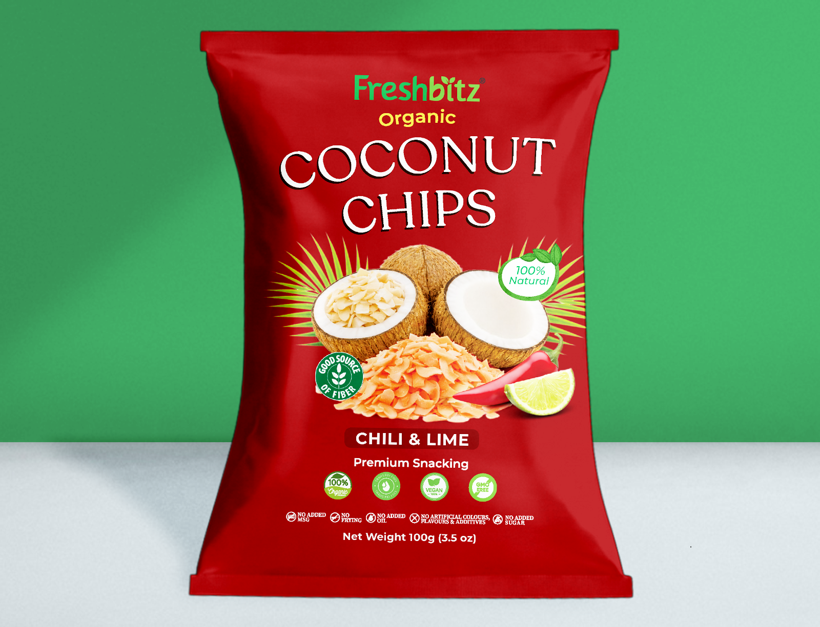 Coconut Chips Chili Lime