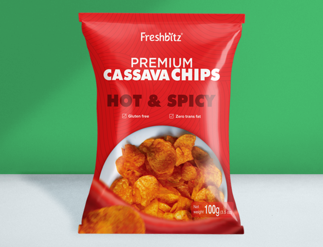 Cassava Chips Hot Spicy