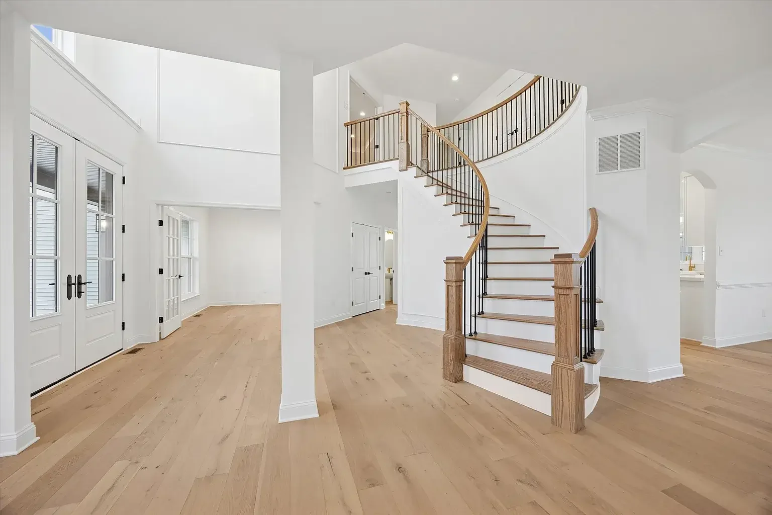 Open-concept living room remodel